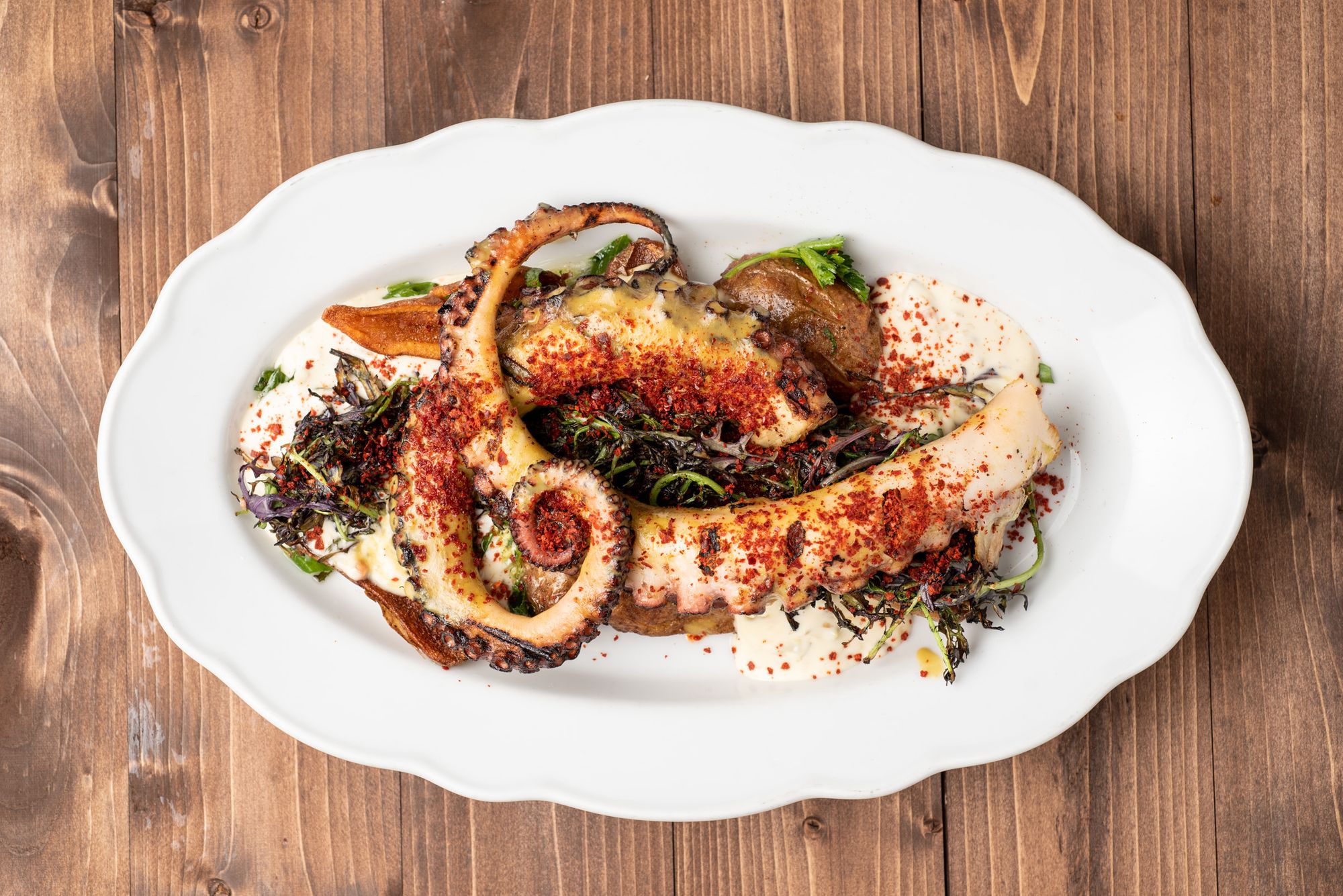 Picture of Charred Octopus From Preux and Proper Restaurant