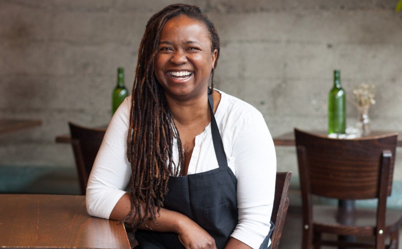 Picture of Chef Makini Howell in Seattle from Plum Bistro