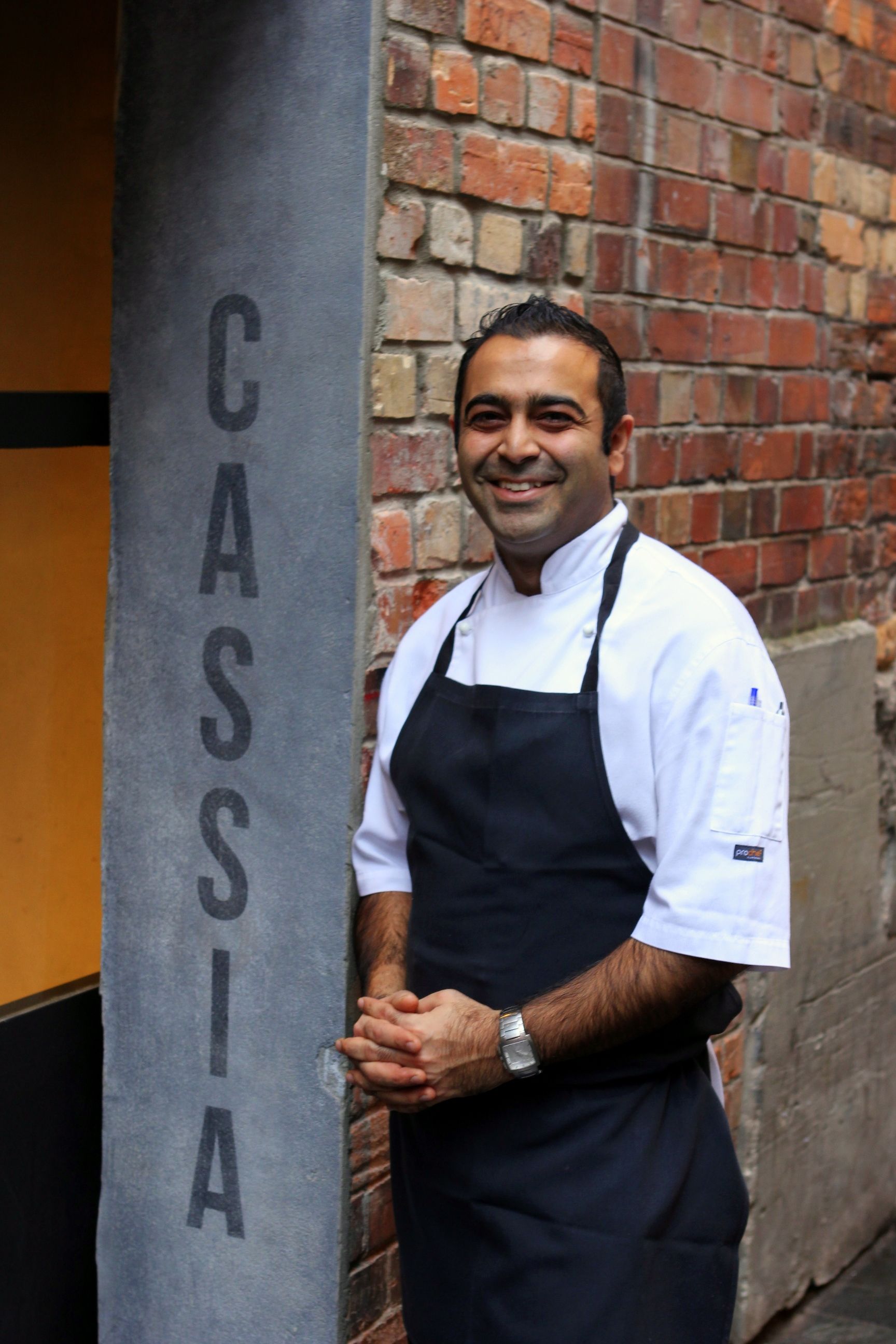 Oyster Pakora with Tomato Kasundi & Sorrel. A Taste of Cassia with Chef Sid Sahrawat.