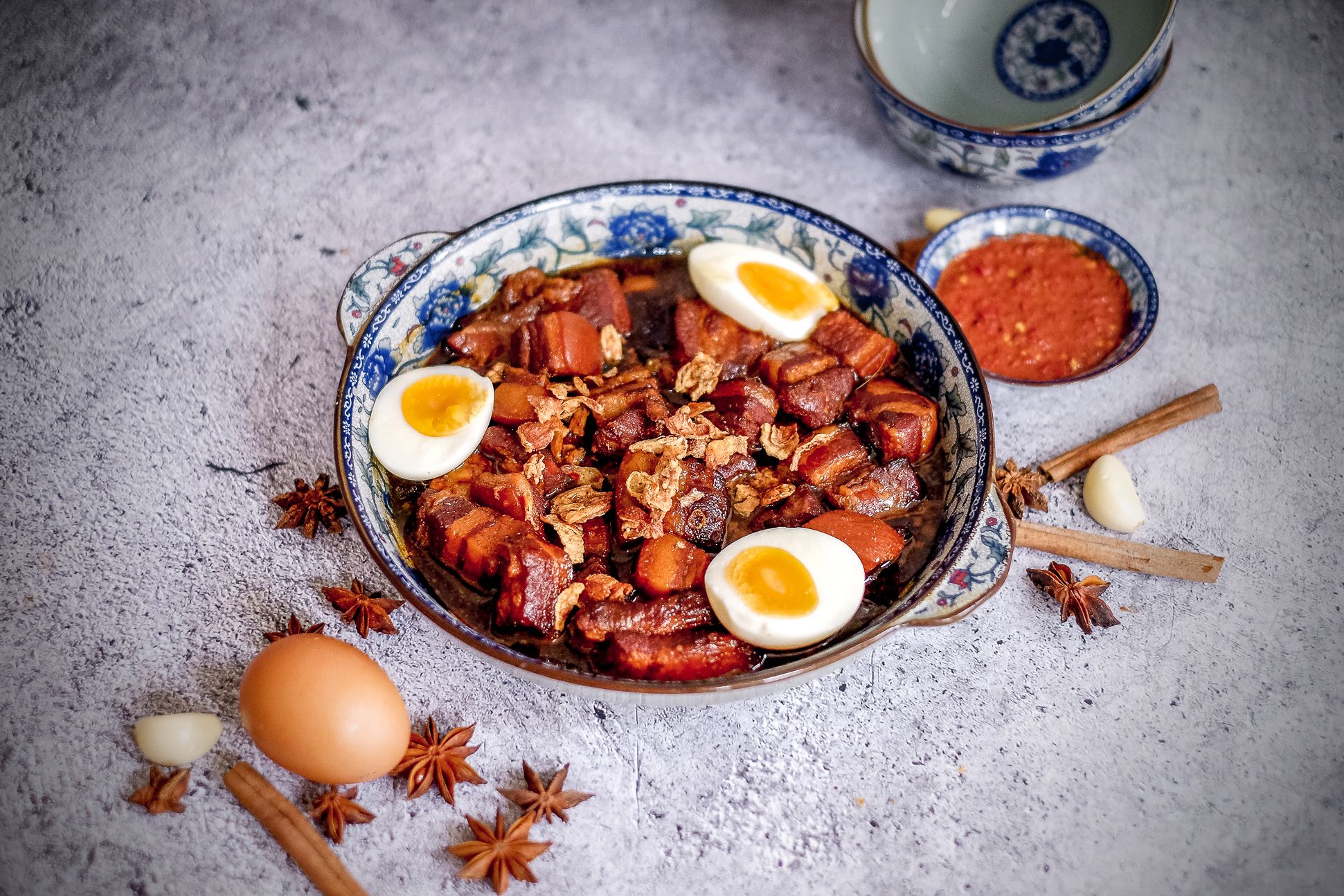 Picture of Tau Eu Bak in a bowl