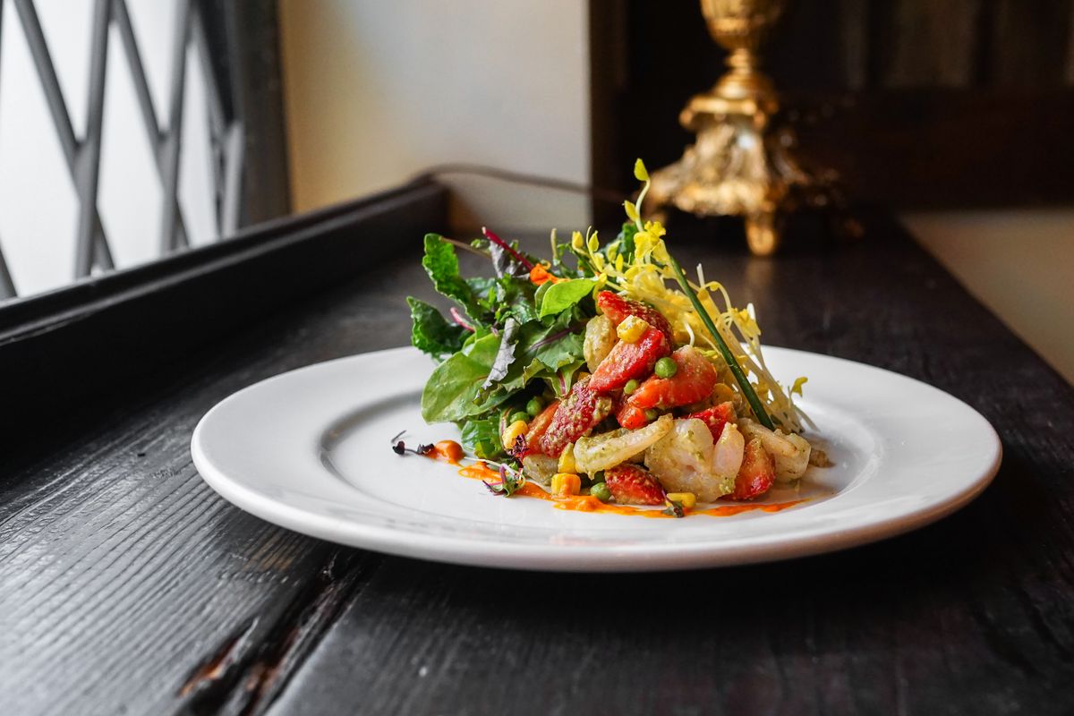 Sunset Salad. A Taste of Tuc Craft Kitchen With Chef Roy Flemming.